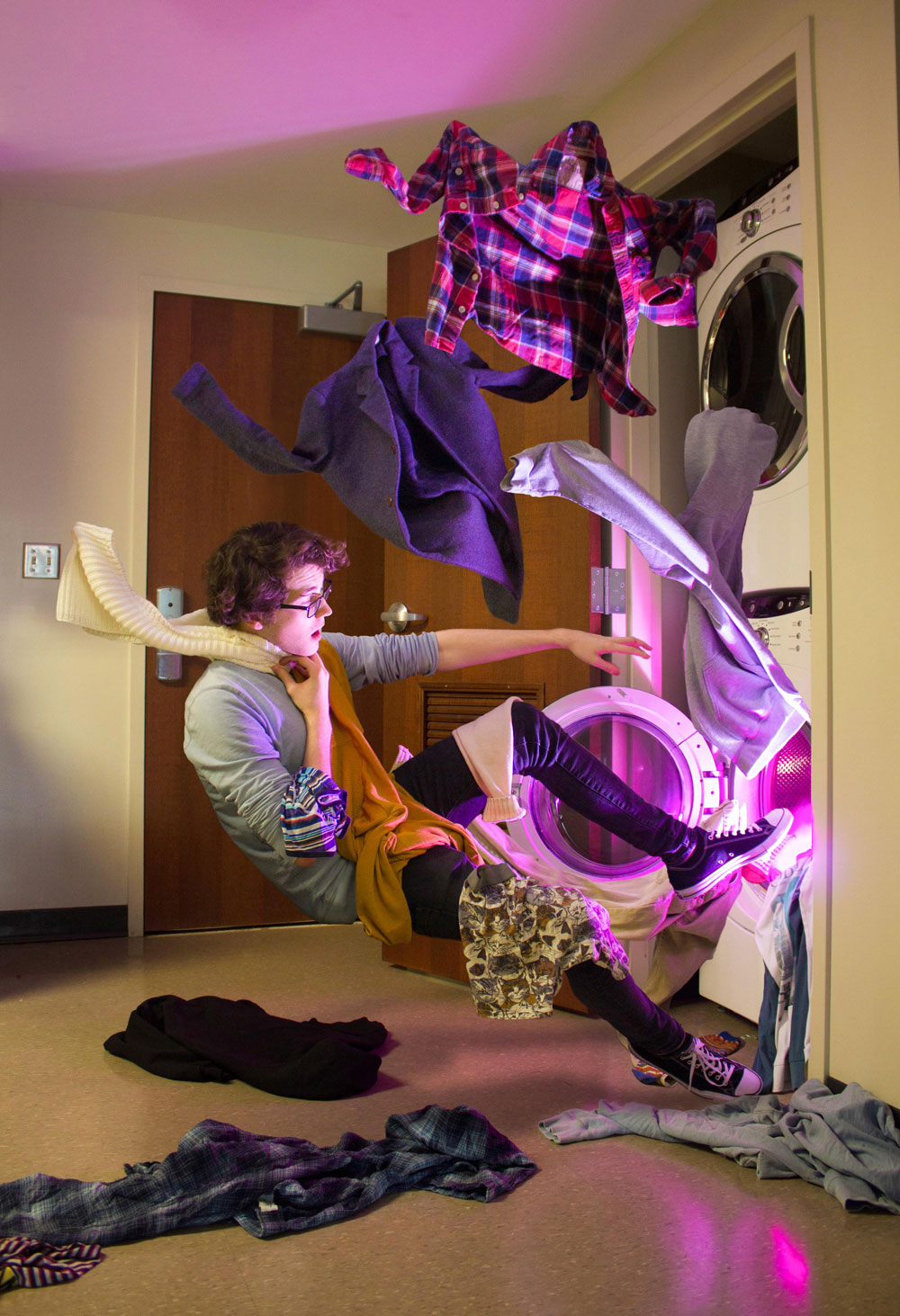 Laundry Day Photo-collage